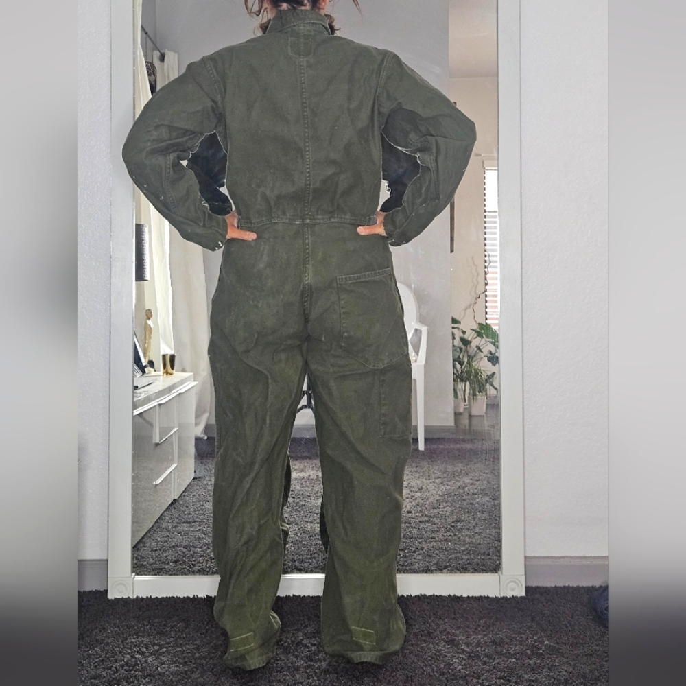 Vintage Military Coveralls Boilersuit Jumpsuit - image 2